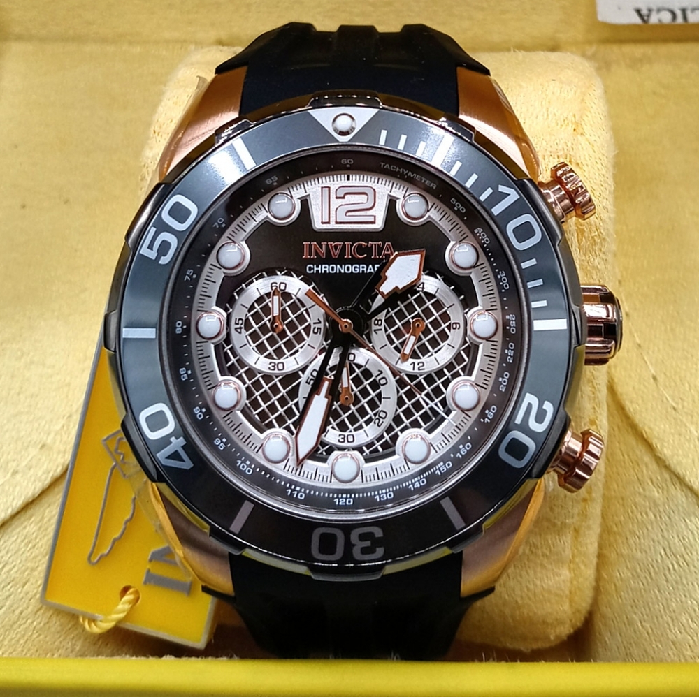 FIRM PRICE-NWOT Invicta Pro Diver Chronograph men's Watch(WATCH ONLY)